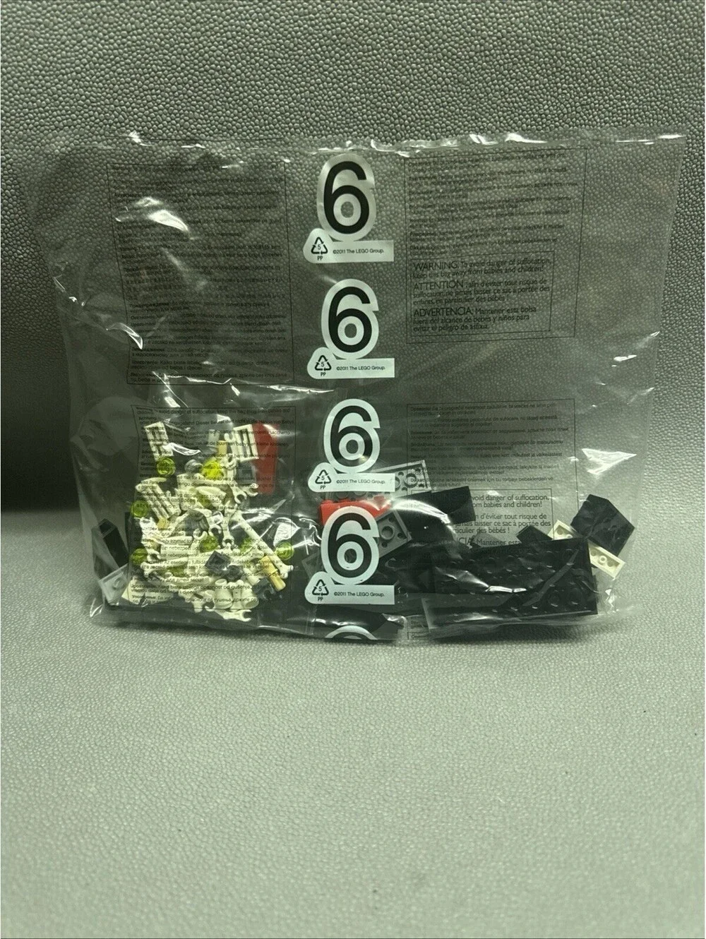 Lego contents checked